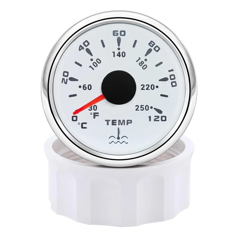 6 Gauge Set Speedo Tacho Oil Temp Fuel Volt for Car Truck Boat Marine