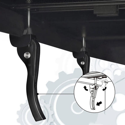 4Pcs Universal Rear Clamp for Hard Tri-Fold Tonneau Cover