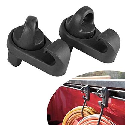 4x Truck Bed Tie Down Hooks for Toyota Tacoma Tundra (2005-2023)