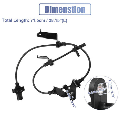 Front Right ABS Wheel Speed Sensor for Honda Accord