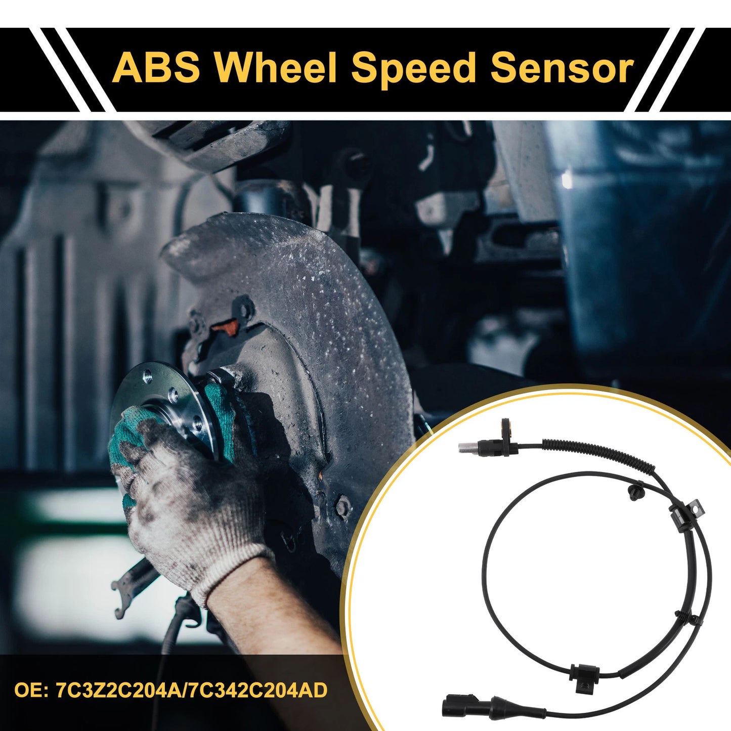 ABS Wheel Speed Sensor for Ford F250 F350 F450 F550 Super Duty (2005-2016)