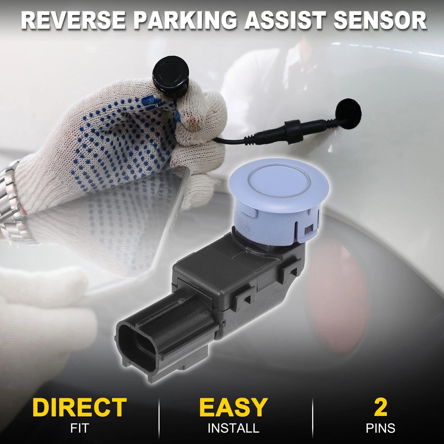 Reverse Parking Assist Sensor for Ford (2000-2023) Front & Rear 1 x Sensor