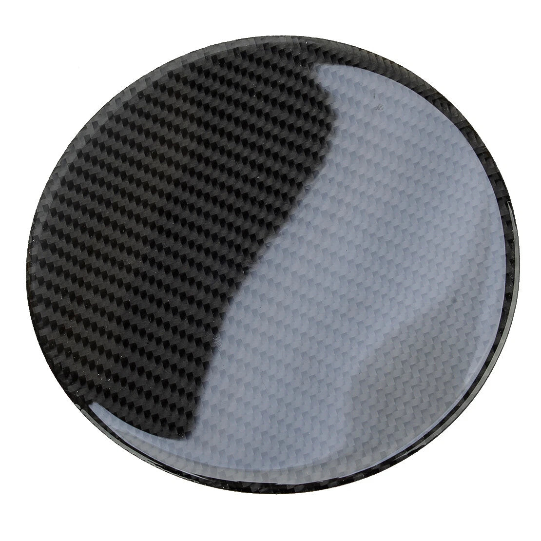 Carbon Fiber Fuel Door Gas Tank Cap Cover for Nissan 350Z (2003-2008)