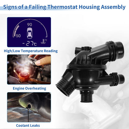 Engine Coolant Thermostat Housing for BMW 3-Series E90 (2007-2013)