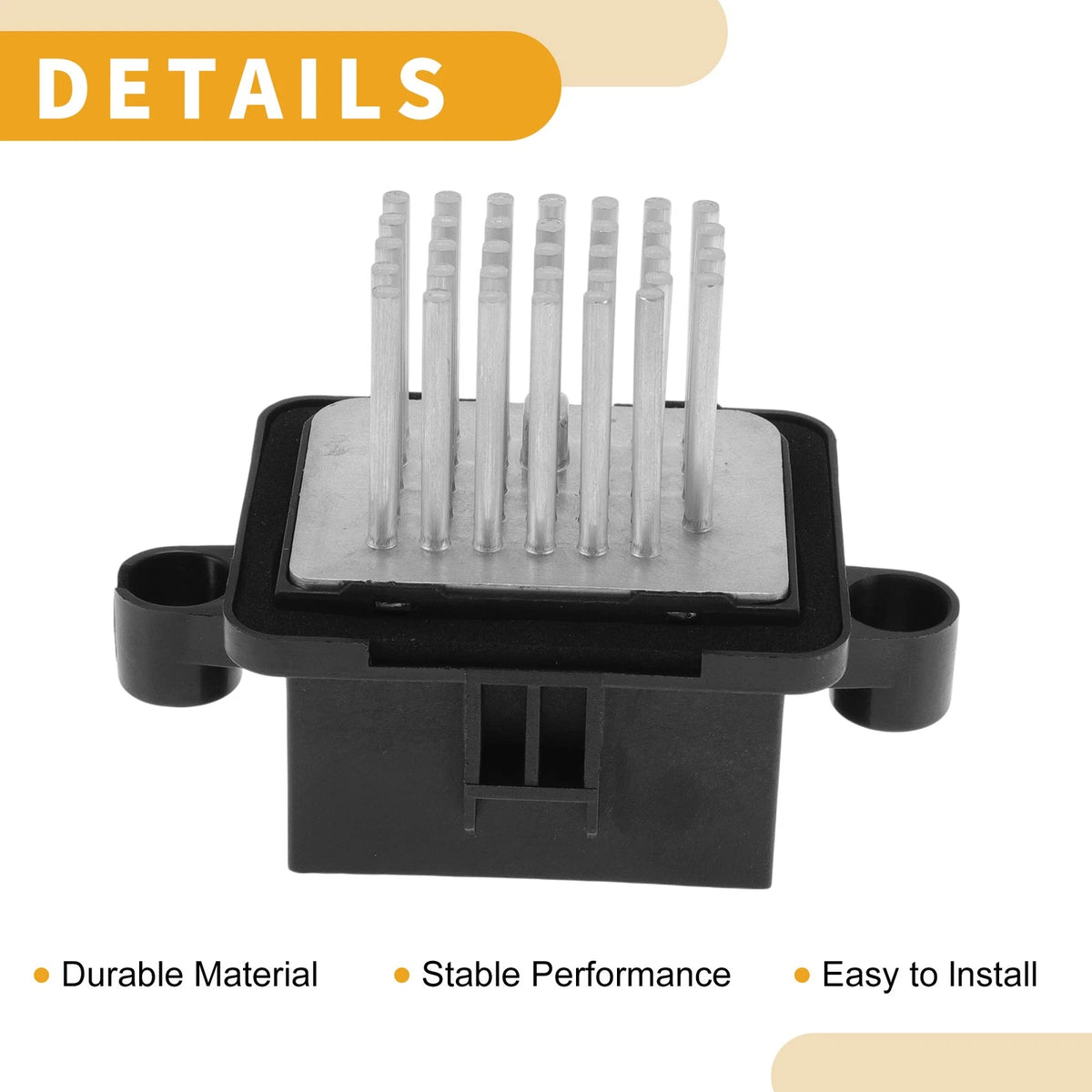 HVAC Blower Motor Resistor Plastic/Metal 1 Pc for BMW F90 (2016-2021)