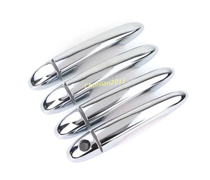 Chrome Door Handle Cover Trim for Jeep Compass (2017-2021)