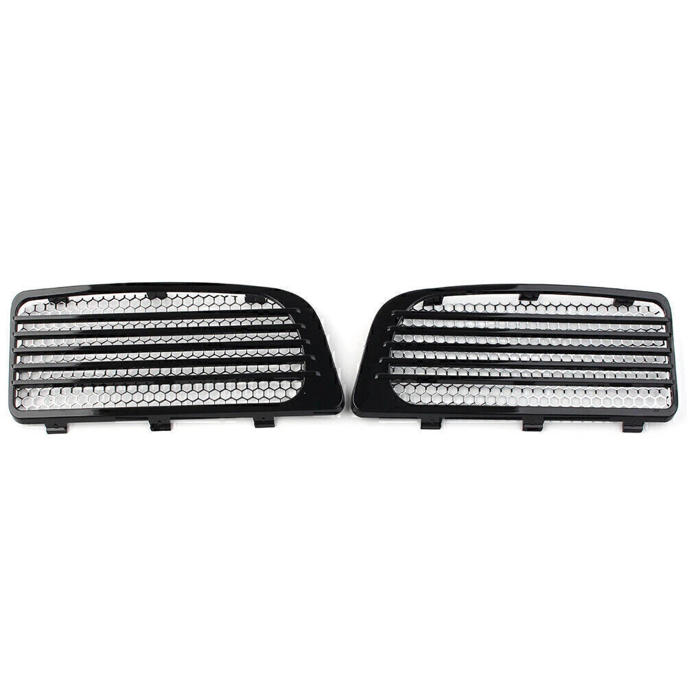 Black Lower Fairing Radiator Screen Guard Grills for Harley Touring (14-20)