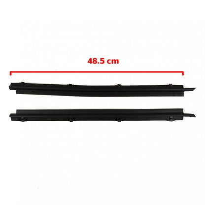Outer Weatherstip Door Belt Rubber Rear L+R Fits Toyota Corolla KE20 70-78 D09