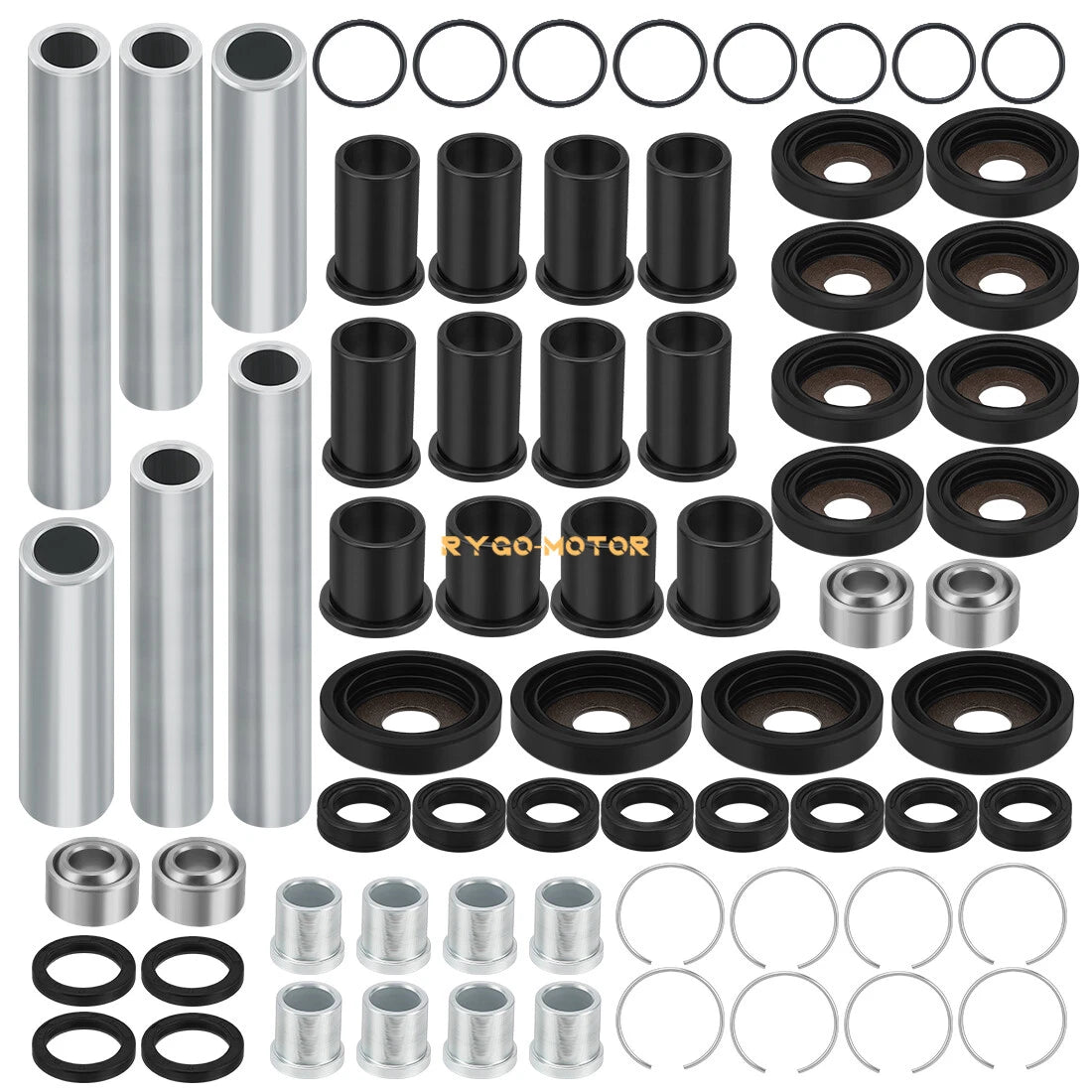 2 x Rear Upper & Lower A-Arm Bushing Shaft for Honda TRX650 680 Rincon