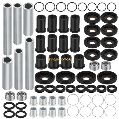 2 x Rear Upper & Lower A-Arm Bushing Shaft for Honda TRX650 680 Rincon