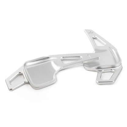 Silver Steering Wheel Shift Paddle Extension for BMW 3 5 Series (2012-2019)