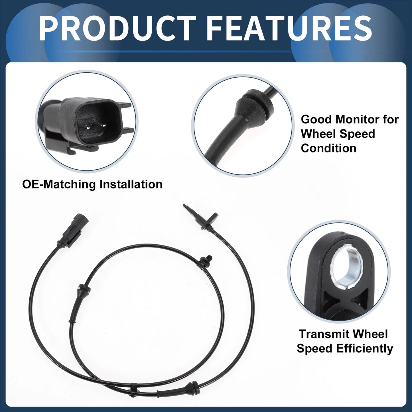 ABS Wheel Speed Sensor for Ford Flex (2010-2012)