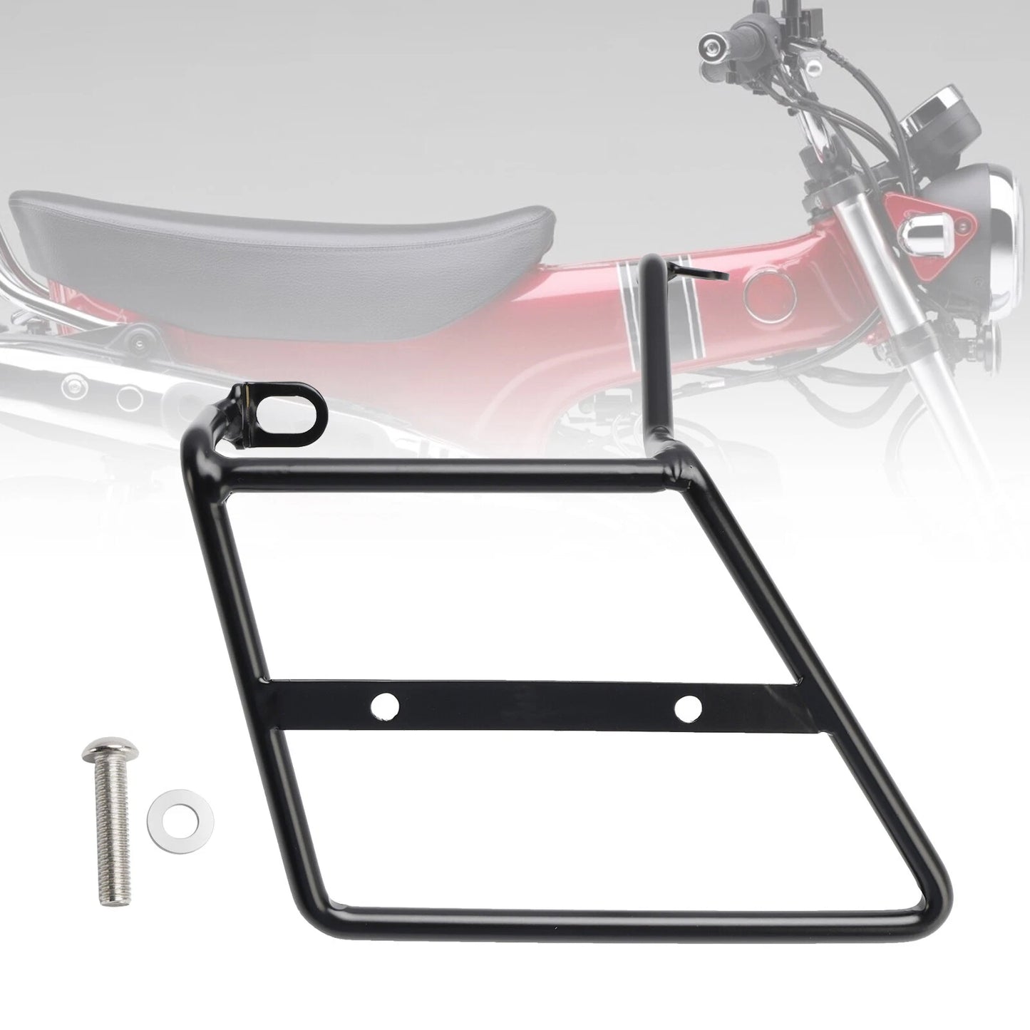 Saddlebag Mounting Support Black for Honda Dax 125 ST125 (2021-2024)