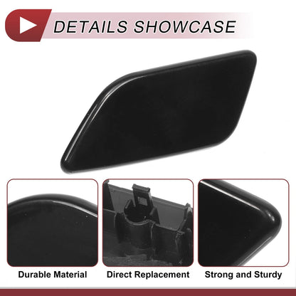 Front Left Washer Nozzle Cover for Subaru Forester (2022-2024) Black