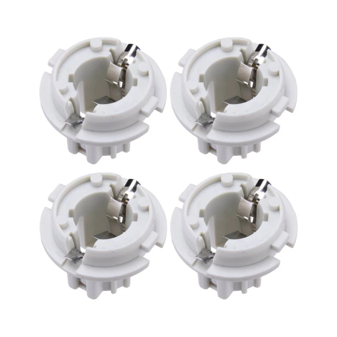 4 x Rear Tail Light Bulb Holder Socket for Mercedes-Benz W140 W164 (1992-2012)
