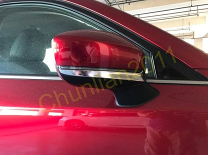Side Door Mirror Bottom Stripe Cover Trim for Mazda CX-5 (2017-2021) 2 x PCS