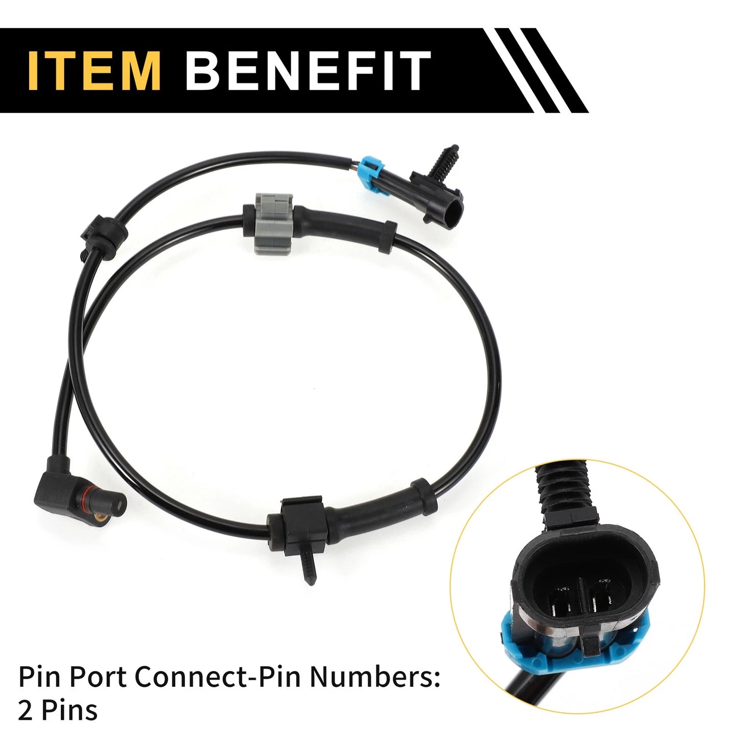 ABS Wheel Speed Sensor for Chevrolet Silverado 2500 (99 - 00)