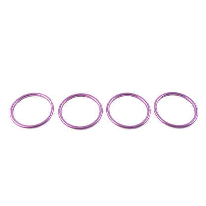 4 x Air Condition Vent Outlet Inner Ring Trim for Audi A1 S1 2010-2018 Purple