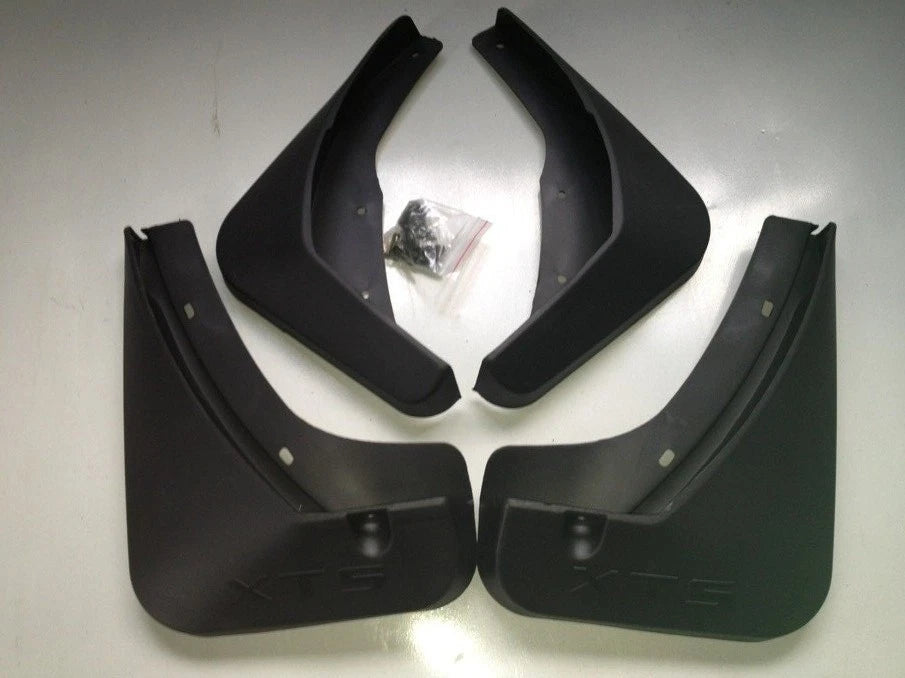 Mud Flaps Splash Guards for 2013-2015 Cadillac XTS Black Fender Protectors