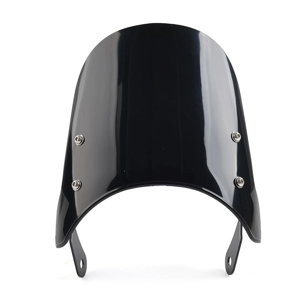 Headlight Windscreen for Yamaha T100 2003-2021 & XSR125 2021-2023 Black