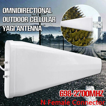 3G 4G LTE Directional Outdoor Cellular Yagi Antenna Signal Amplifier