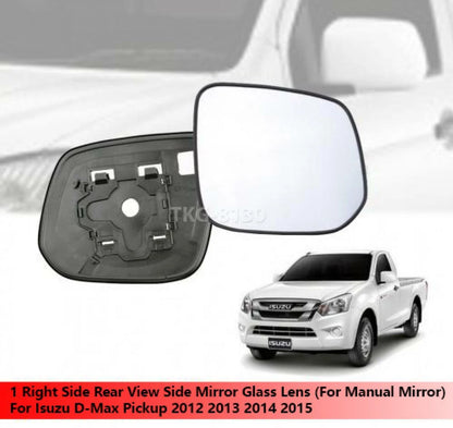 Right Side Mirror Glass Lens for Isuzu D-Max Dmax (2012-2015)