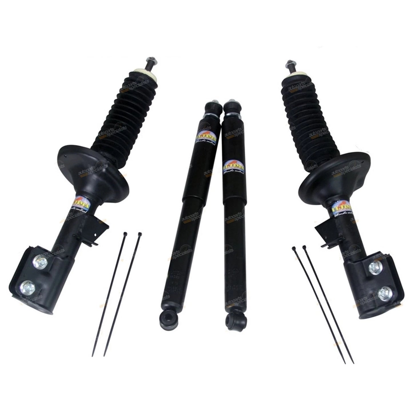 Front & Rear Struts + Shock Absorber Set 2 x for Commodore VR-VS (1993–1997)
