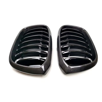 REAL Carbon Fiber Front Bumper Grille for BMW X3 G01 X4 G02 2018-2021 Gloss