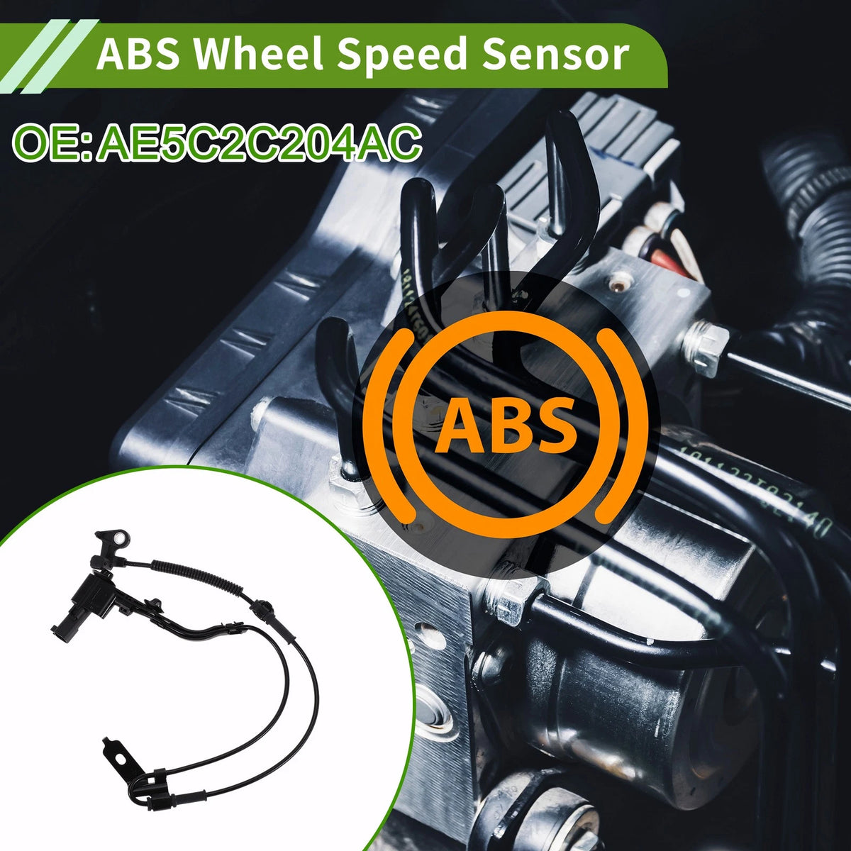 ABS Wheel Speed Sensor for Ford Fusion (2013-2020)