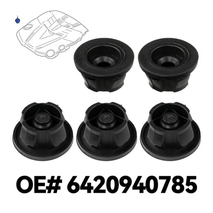 5 x Engine Cover Grommet Buffer Trim for Benz W204 W212 W461 W164 W221
