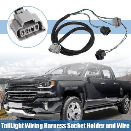 Tail Lamp Holder & Wiring Harness for Chevrolet Silverado