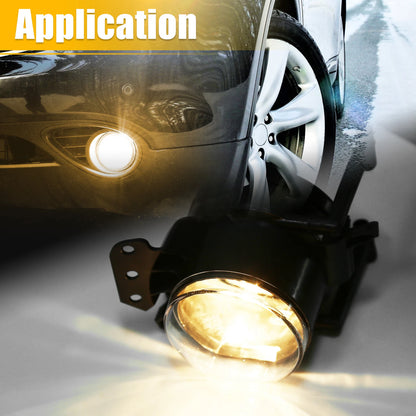 Driving Fog Lights with Bulbs  for BMW 525i 530i (2004-2007)