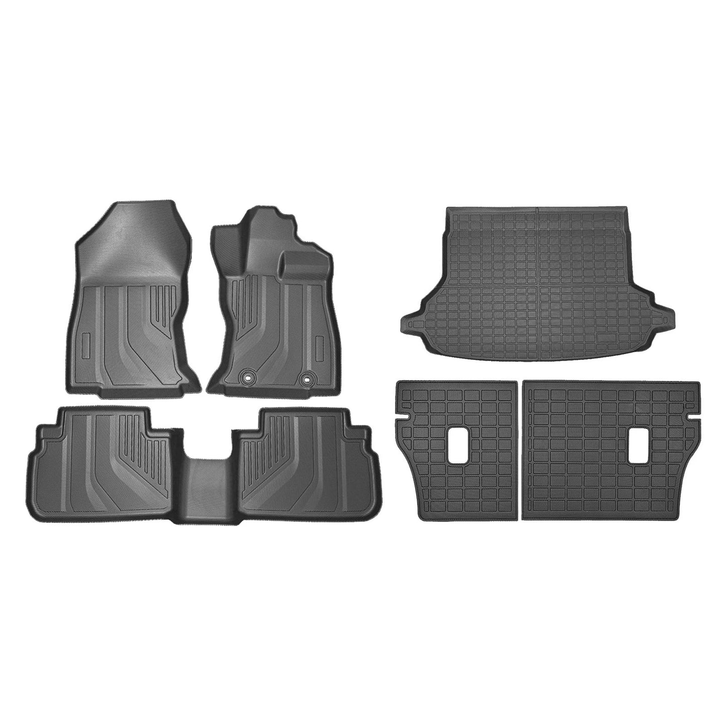 Waterproof Floor Boot Seat Protector Mats for Subaru Forester (2018-2025)