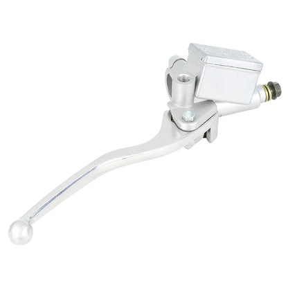 Silver Tone Motorcycle Brake Master Cylinder Pump Lever for Honda CM125