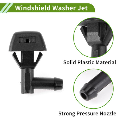 Windshield Washer Nozzle & Hose Connector for Volvo (2001-2007)