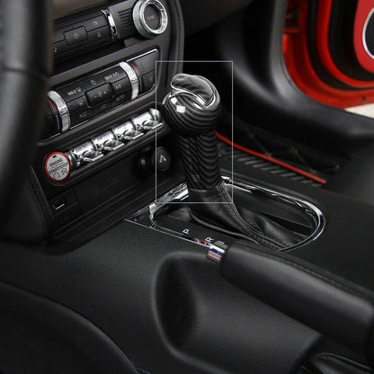 Gear Shift Knob Cover Sticker for Ford Mustang (2015-2020)