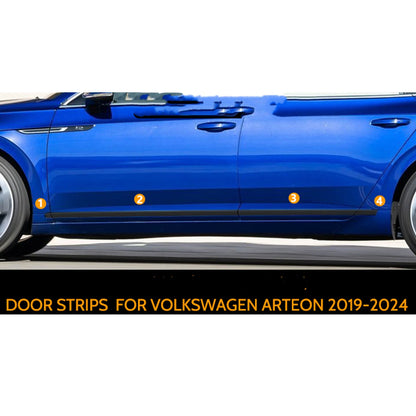 Side Door Moulding Strips for Volkswagen Arteon CC (2019-2024)