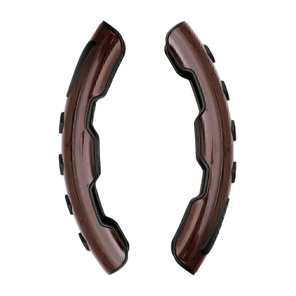 Brown ABS Non-Slip Steering Wheel Covers for Honda Civic Accord CRV