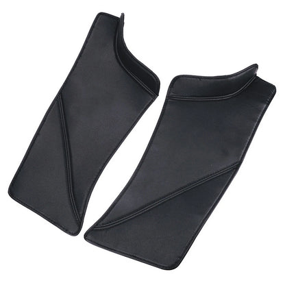 PU Leather Rear Door Sill Protectors for Tesla Model Y (2020-2022)