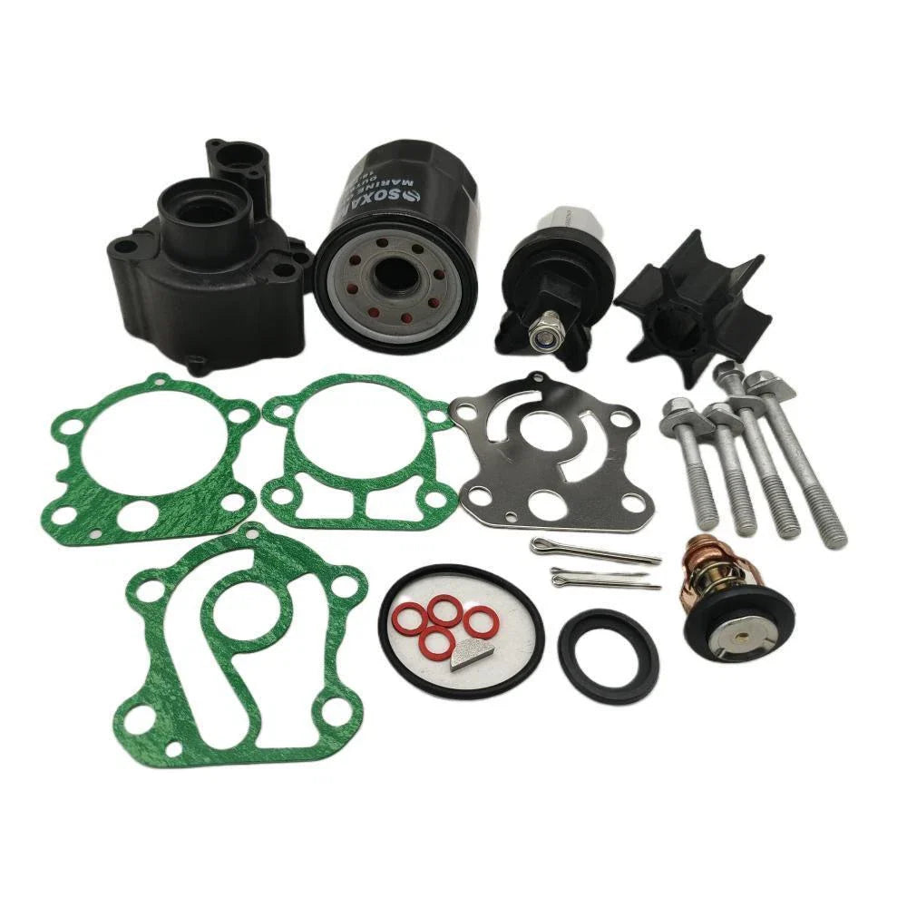 Outboard Maintenance Kit for Yamaha 80HP 90HP F80A F100A w/Oil Fuel Filter
