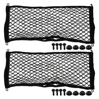 Oversized RV Car Storage Boat Cargo Pocket Organizer Frame Mesh Bag