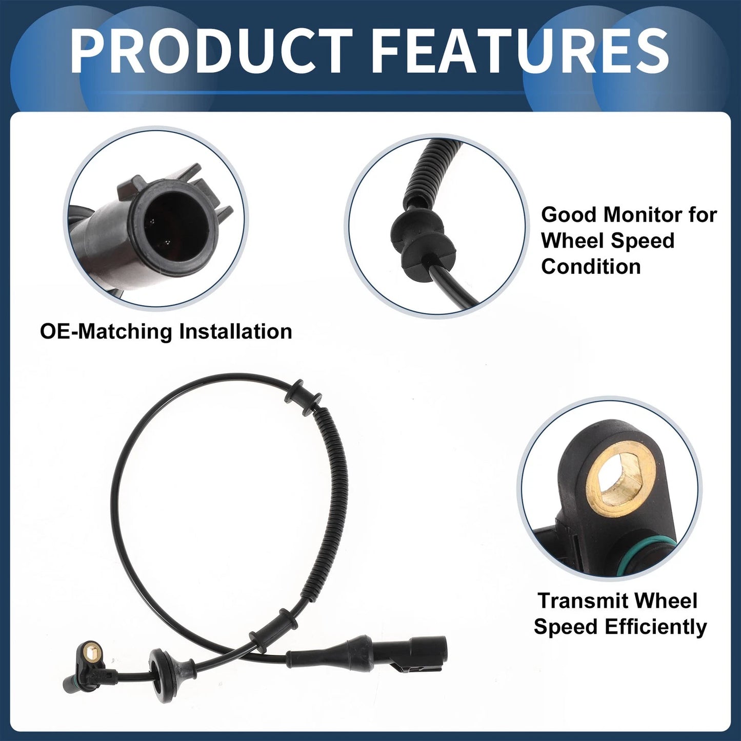 ABS Wheel Speed Sensor for Ford Expedition (2007-2010)