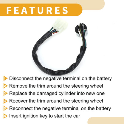 Ignition Starter Switch for Nissan Sentra (1992-1994)