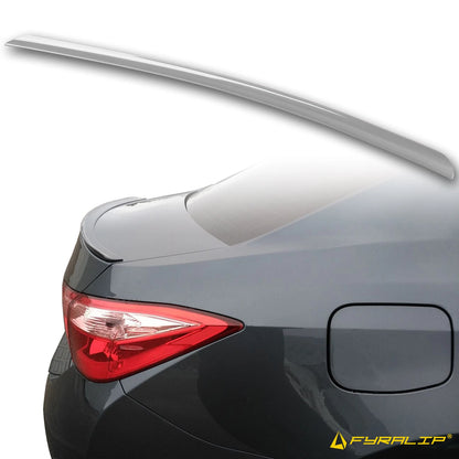 Silver Boot Lip Spoiler for Toyota Corolla E170 (2013-2019)