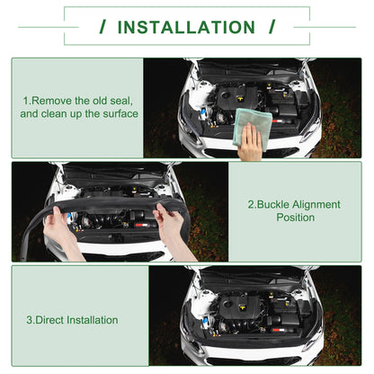 Front Engine Hood Sealing Strip for Honda Accord (2018-2022)
