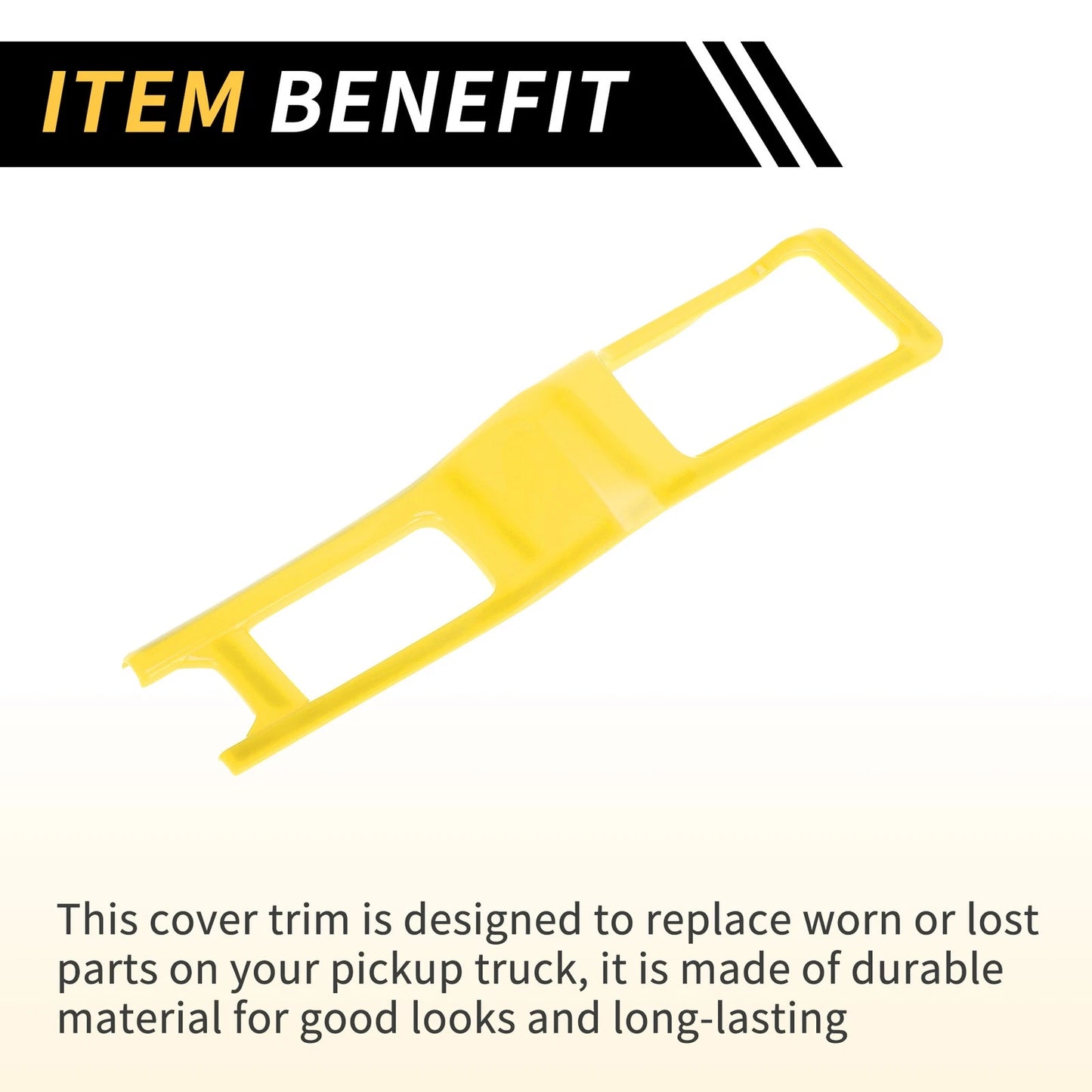 4WD Gear Shift Panel Cover for Jeep Wrangler JL JLU (2018-2024) - Yellow