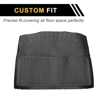 Cargo Liner Rear Trunk Mat for Ford Escape (2020-2024) Stripe Pattern TPE