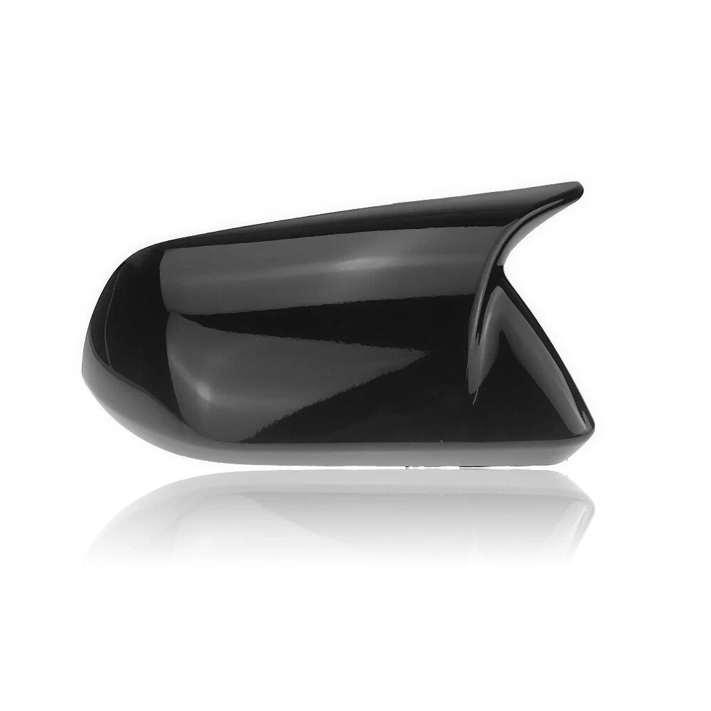 Gloss Black Rearview Mirror Covers for Ford Mustang (New) (2015-2023)