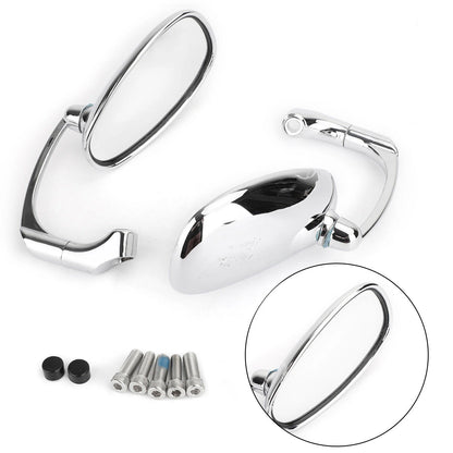 Custom Chrome Mirrors for Motorcycle M8/M10 (F2) (2017-2023)