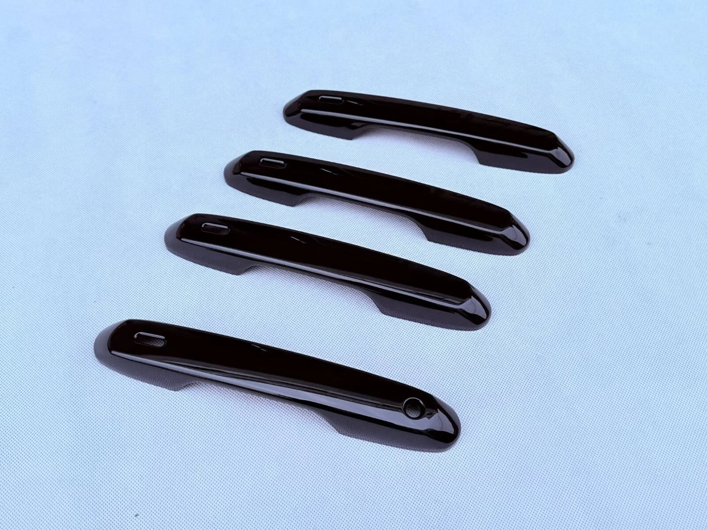 4 x Gloss Black Side Door Handle Cover Trim for Toyota Grand Highlander (2024-2025)